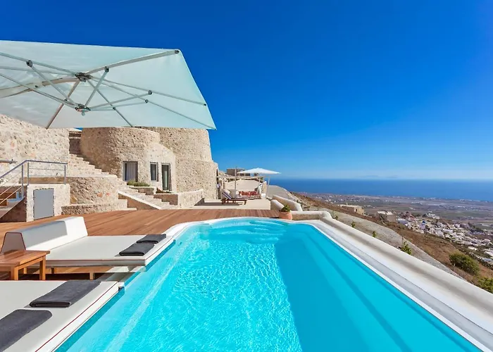 Villa Kamini Santorini Pýrgos