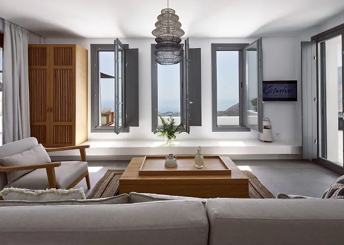 Villa Kamini Santorini Pyrgos Kallistis