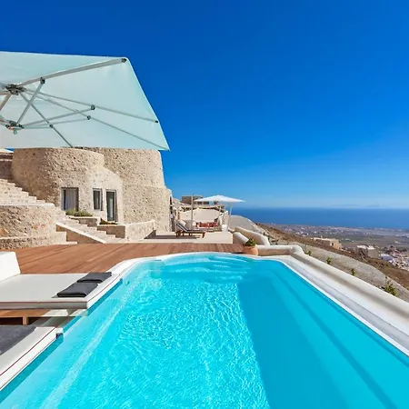 Villa Kamini Santorini Pýrgos